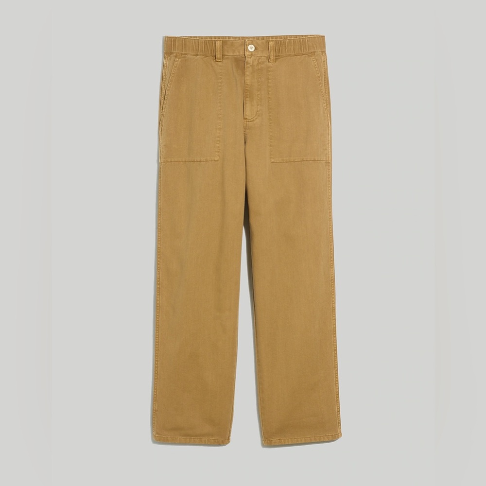 NEW / Madewell Cotton Everywear Pants / B003 - Picture 2 of 7
